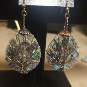 Earrings metal Geometric little heavy